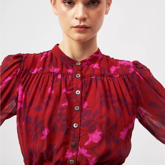 Beyond by Vera Sissi MAJORELLE RUST Fall 2024 Dress XL - Picture 7 of 9